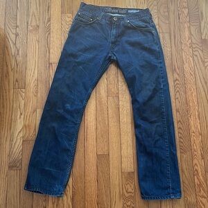 Levi's Silver Tab Straight Jeans Denim Distressed 31x 30 Retro Casual Womens